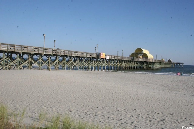 water view featuring a view of the beach