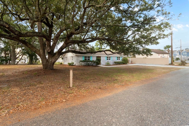 view of ranch-style home