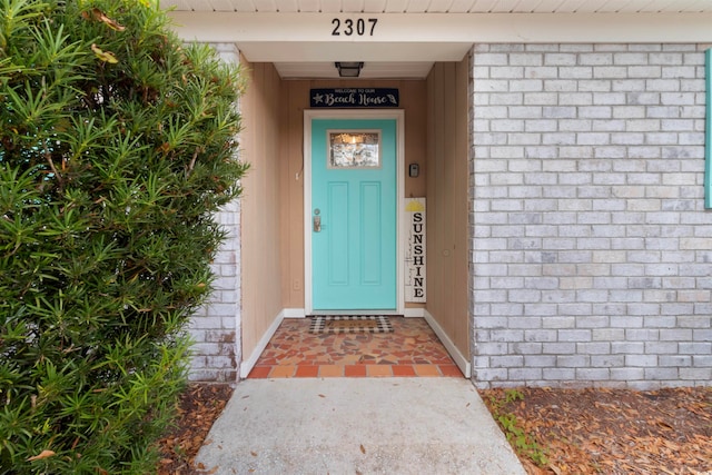 view of property entrance