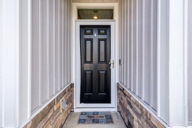 263 Red Maple Loop, Longs, SC 29568 - entrance to property with stone siding and board and batten siding