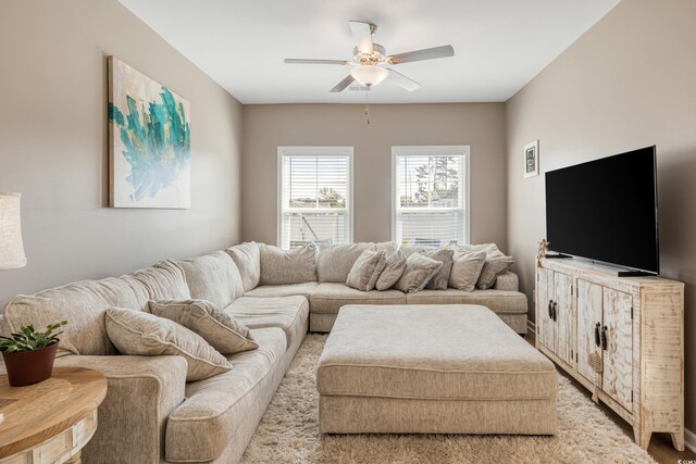 263 Red Maple Loop, Longs, SC 29568 - living area featuring a ceiling fan