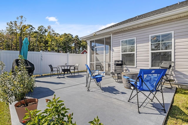263 Red Maple Loop, Longs, SC 29568 - view of patio / terrace with a fenced backyard