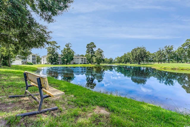 property view of water