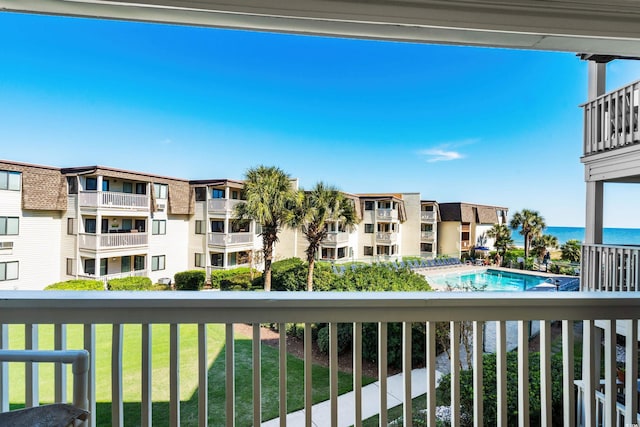 5601 N Ocean Blvd Unit C-202, Myrtle Beach, SC 29577 - view of balcony