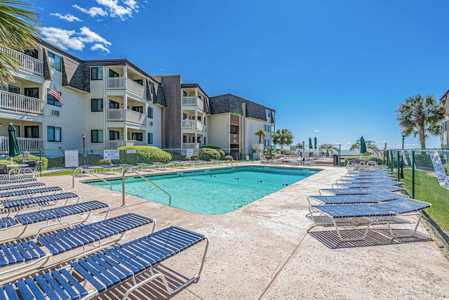 5601 N Ocean Blvd Unit C-202, Myrtle Beach, SC 29577 - community pool with a patio