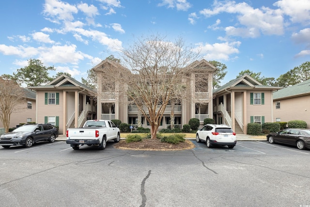 view of greek revival inspired property