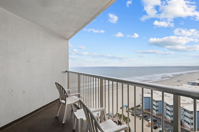 9550 Shore Dr Unit 1202, Myrtle Beach, SC 29572 - balcony featuring a water view