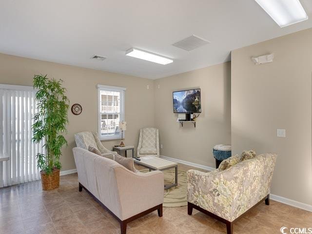 view of living room