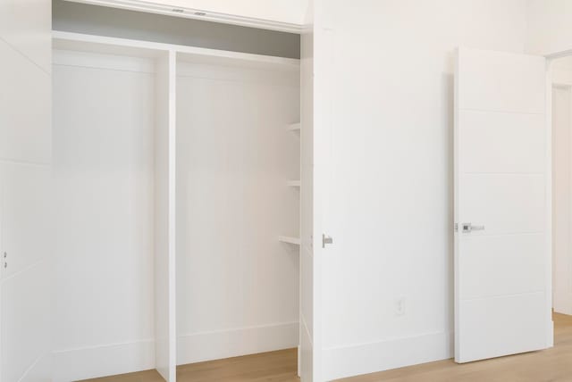 view of closet