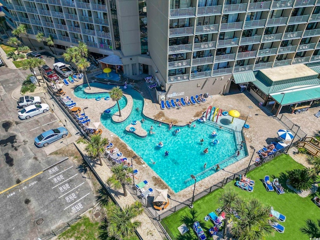 drone / aerial view