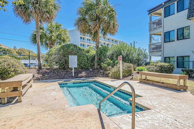 5601 N Ocean Blvd Unit C-305, Myrtle Beach, SC 29577 - view of swimming pool with a pool