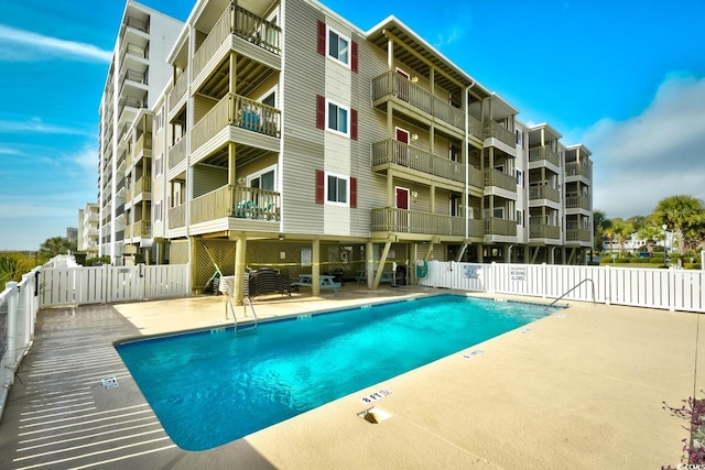 4305 S Ocean Blvd Unit 205, North Myrtle Beach, SC 29582 - community pool featuring a patio
