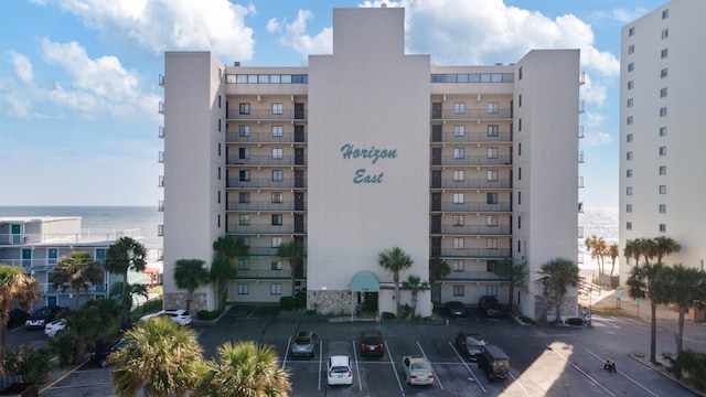 view of property featuring a water view