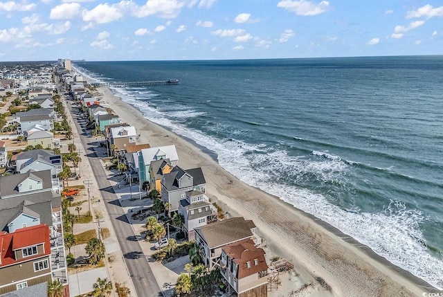 water view with a beach view