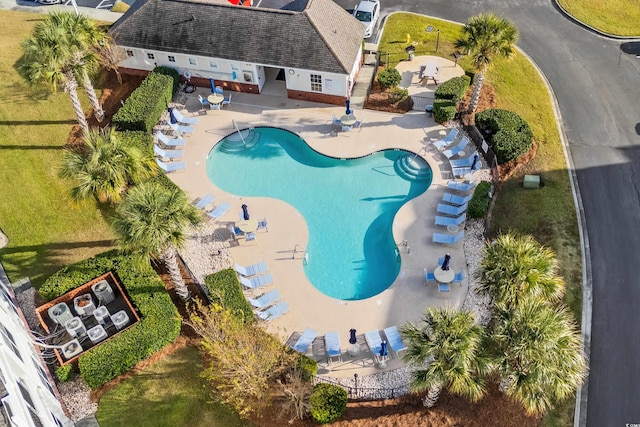 2241 Waterview Dr Unit 437, North Myrtle Beach, SC 29582 - community pool with a patio area