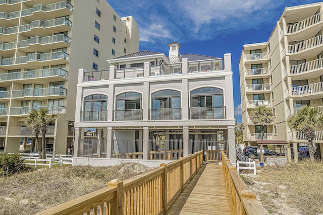 2241 Waterview Dr Unit 437, North Myrtle Beach, SC 29582 - back of property featuring a standing seam roof and metal roof