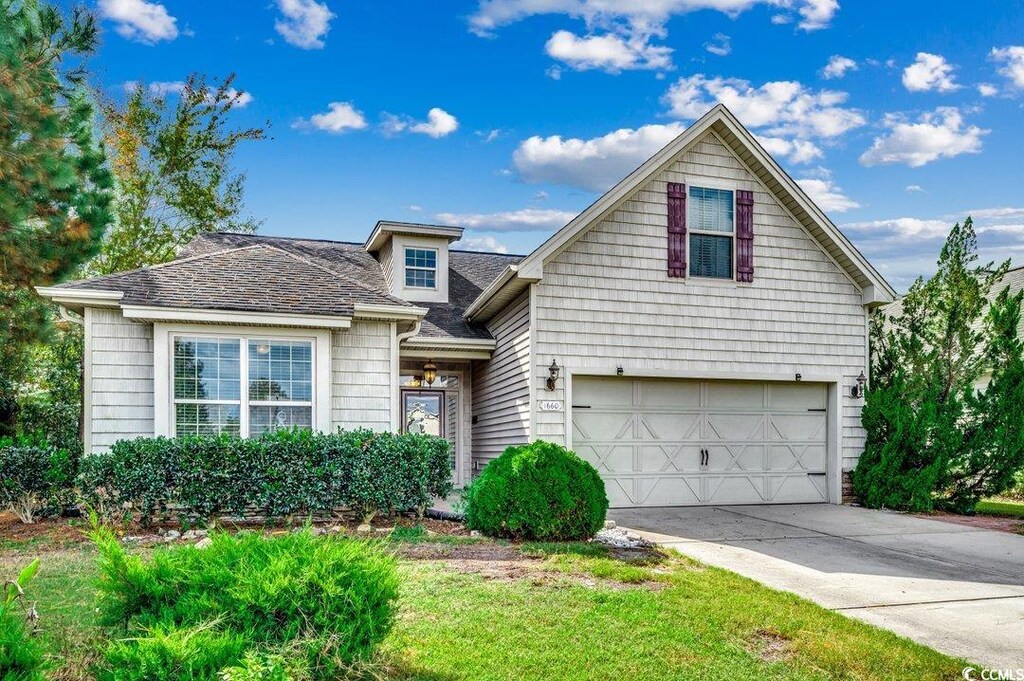 1660 Fairforest Ct, Conway, SC 29526 - view of front facade featuring a garage