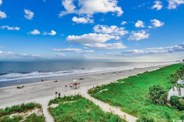 2609 S Ocean Blvd Unit 403, North Myrtle Beach, SC 29582 - water view with nearby beach