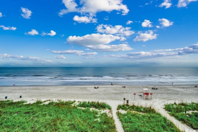 2609 S Ocean Blvd Unit 403, North Myrtle Beach, SC 29582 - water view featuring nearby beach