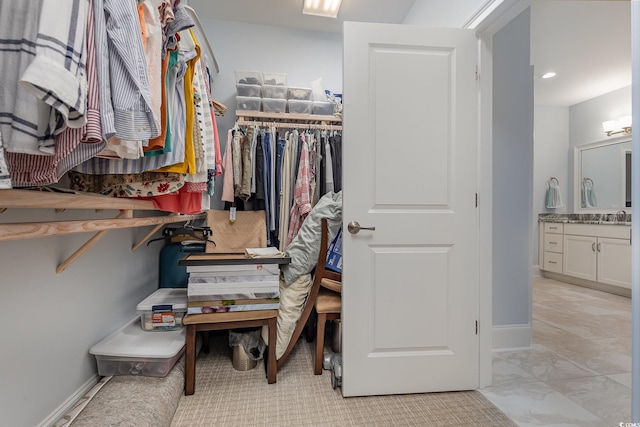 view of spacious closet