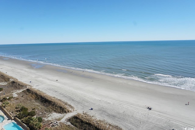 4800 S Ocean Blvd Unit 1522, North Myrtle Beach, SC 29582 - water view featuring nearby beach
