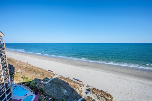 4800 S Ocean Blvd Unit 1522, North Myrtle Beach, SC 29582 - water view featuring local beach