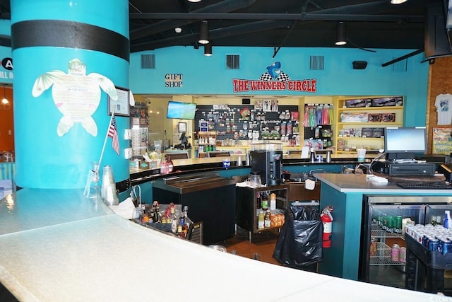 4800 S Ocean Blvd Unit 1522, North Myrtle Beach, SC 29582 - misc room with wine cooler