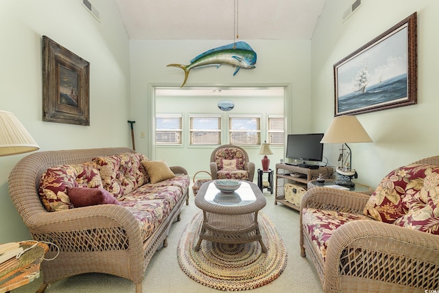 206 56th Ave N, North Myrtle Beach, SC 29582 - view of carpeted living area