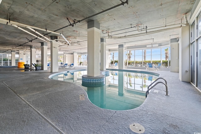 2709 Ocean Blvd S Unit 1202, Myrtle Beach, SC 29577 - indoor community pool with a patio