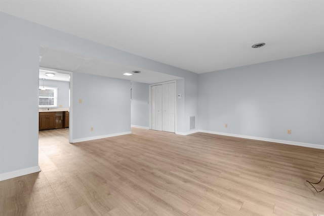 4505 N Kings Hwy Unit C3, Myrtle Beach, SC 29577 - unfurnished room with light wood-style flooring and baseboards