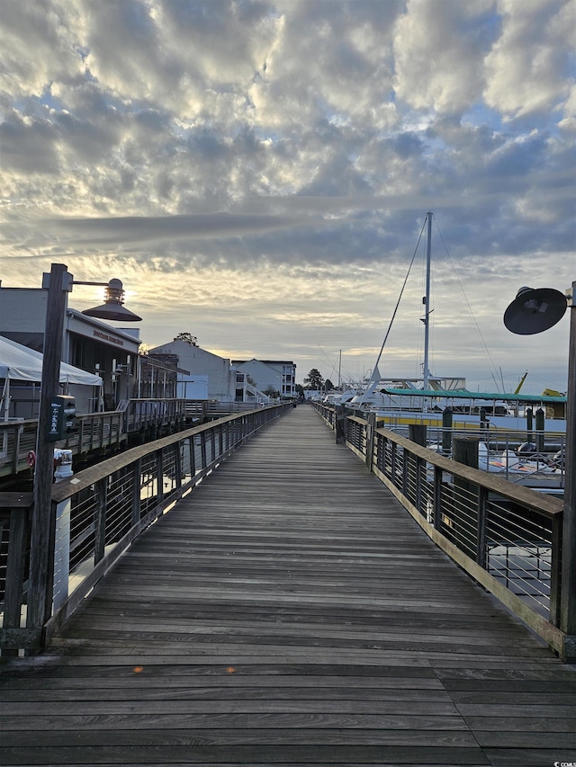 153 Garden Ave, Georgetown, SC 29440 - dock area featuring a pier