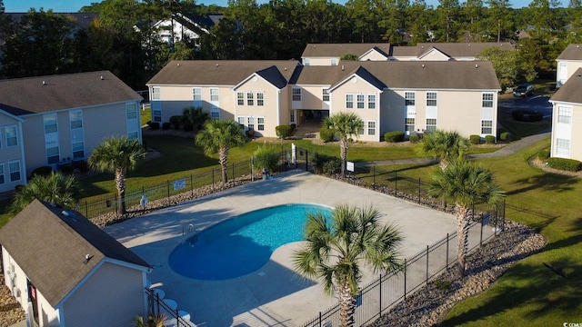 8546 Hopkins Cir Unit G, Surfside Beach, SC 29575 - community pool featuring a residential view