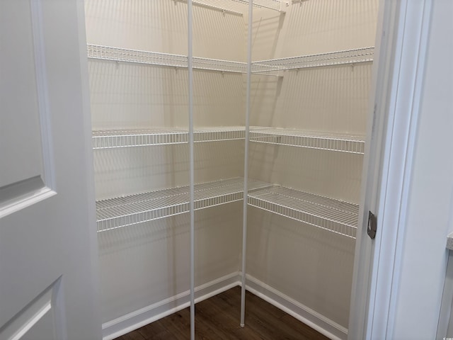 view of pantry