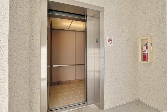 property entrance featuring elevator