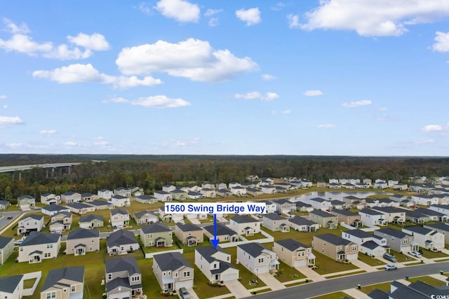 1560 Swing Bridge Way, Myrtle Beach, SC 29588 - aerial perspective of suburban area