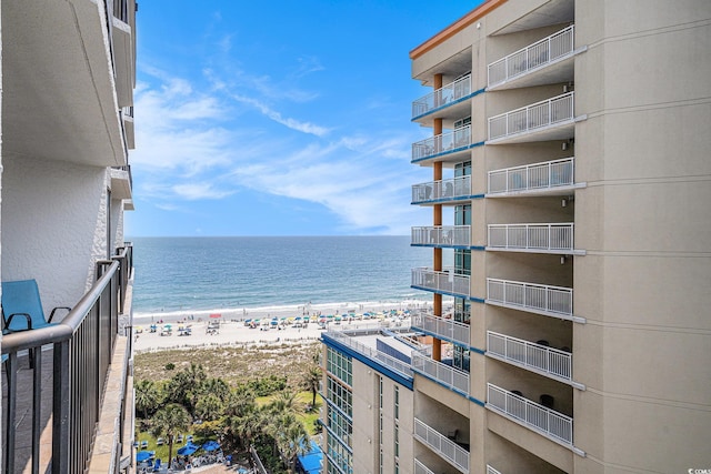 5308 N Ocean Blvd Unit 1014, Myrtle Beach, SC 29577 - water view with nearby beach