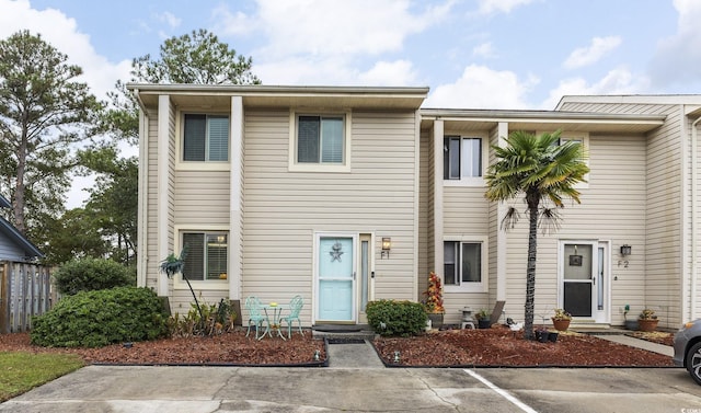 view of townhome / multi-family property