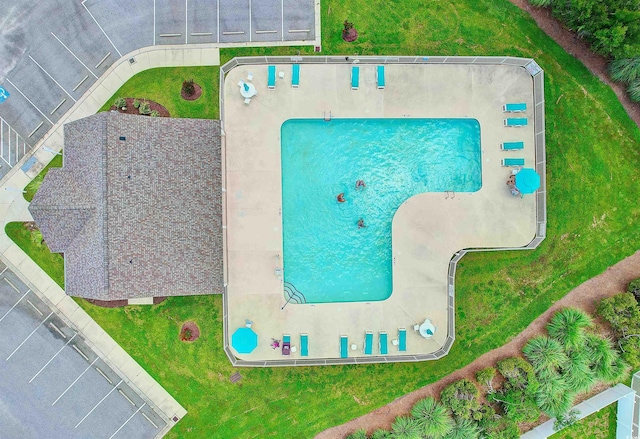 1562 Palmina Loop Unit B, Myrtle Beach, SC 29588 - drone / aerial view of a pool