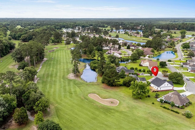 428 Meadow View Ct, Longs, SC 29568 - view of property location featuring a nearby body of water, a golf course, and nearby suburban area