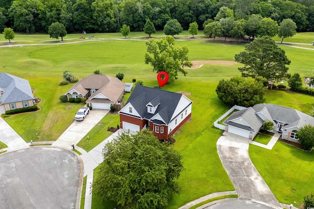 428 Meadow View Ct, Longs, SC 29568 - aerial perspective of suburban area featuring a golf club