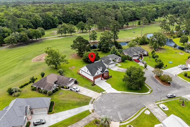428 Meadow View Ct, Longs, SC 29568 - drone / aerial view of a nearby body of water and a forest