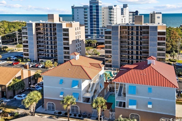 304 76th Ave N Unit D, Myrtle Beach, SC 29572 - view of urban area featuring a nearby body of water and apartment complex / building