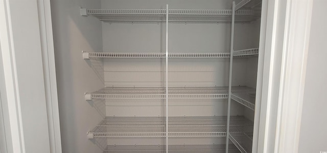 view of pantry