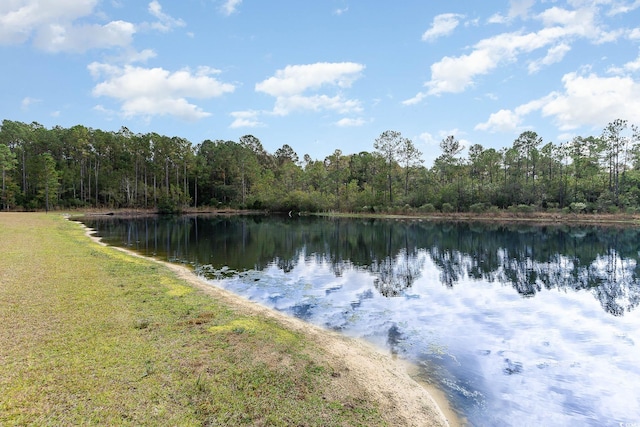 view of water feature