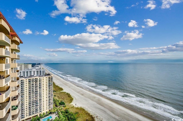 8500 Margate Cir Unit 2704, Myrtle Beach, SC 29572 - water view featuring nearby beach