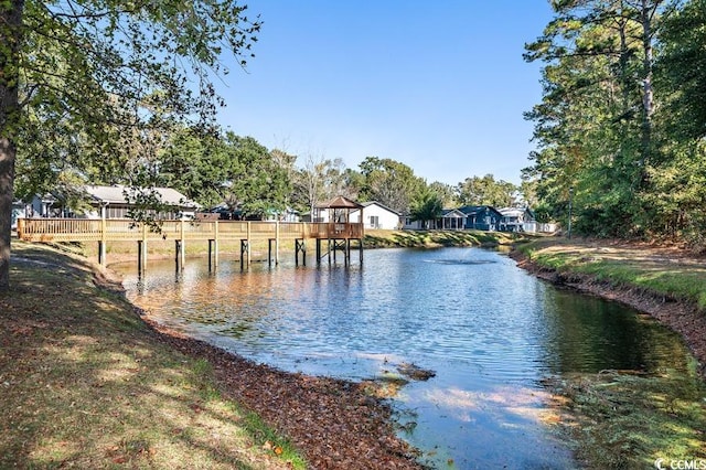 property view of water