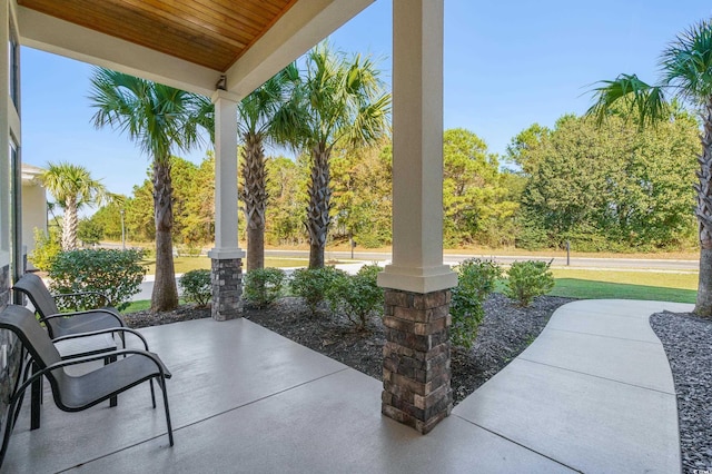 view of patio