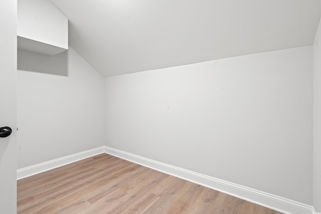 852 Comanders Island Rd, Georgetown, SC 29440 - bonus room with lofted ceiling, baseboards, and light wood finished floors