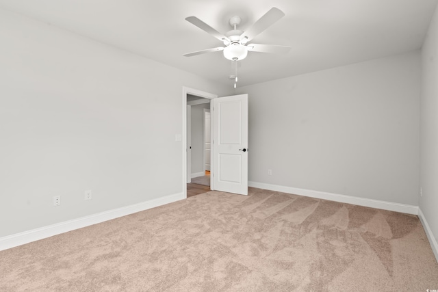 805 Comanders Island Rd, Georgetown, SC 29440 - unfurnished room with carpet, ceiling fan, and baseboards