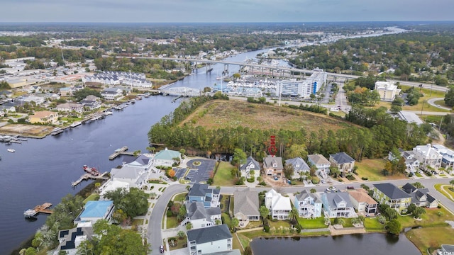 1010 Club House Dr, North Myrtle Beach, SC 29582 - view of property location with a nearby body of water and nearby suburban area